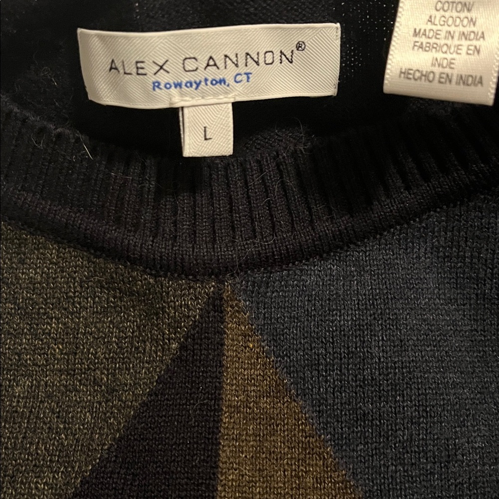 All cotton sweater by Alex Cannon size large - Picture 2 of 7